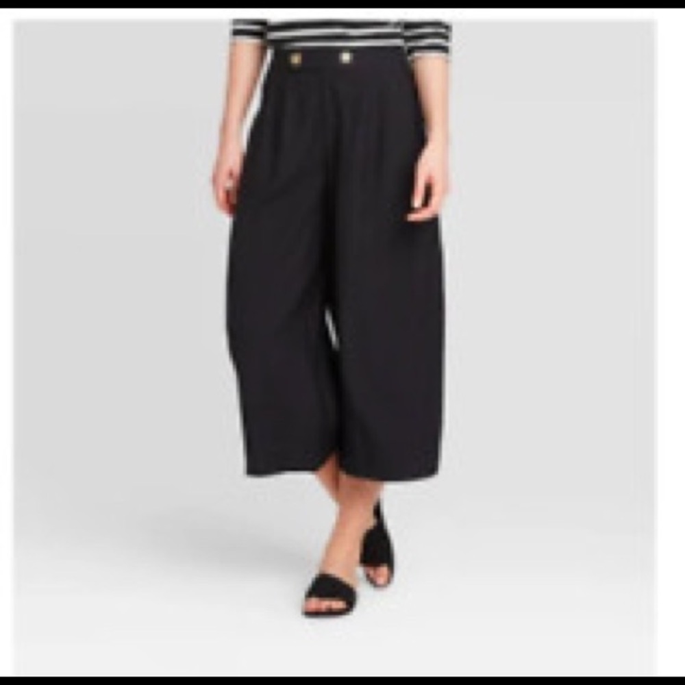 NWT Size 16 Who What Wear Wide Leg High Rise